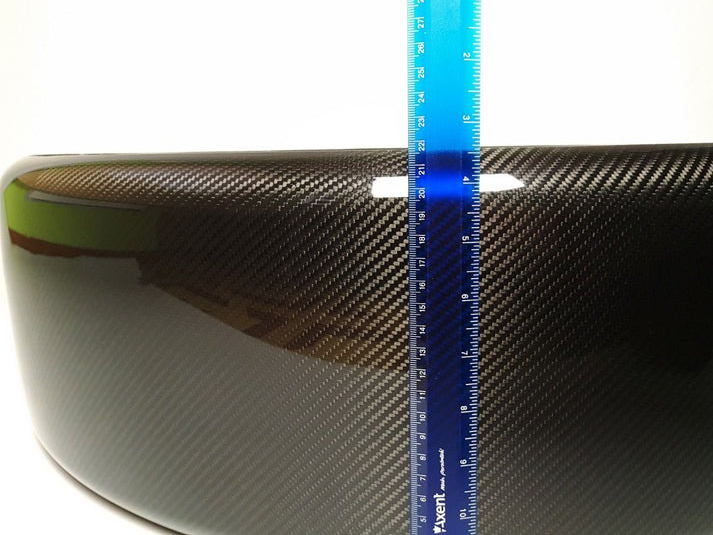Mercedes-Benz W463 G-Wagon till 2007 Rear Spare Tire Carbon Fiber Ring Cover